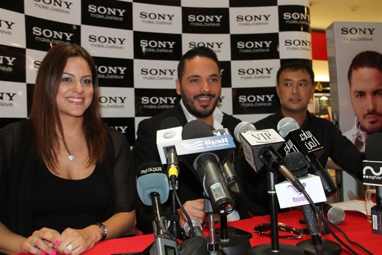 Ramy Ayach Launching of Sony XB Headphones